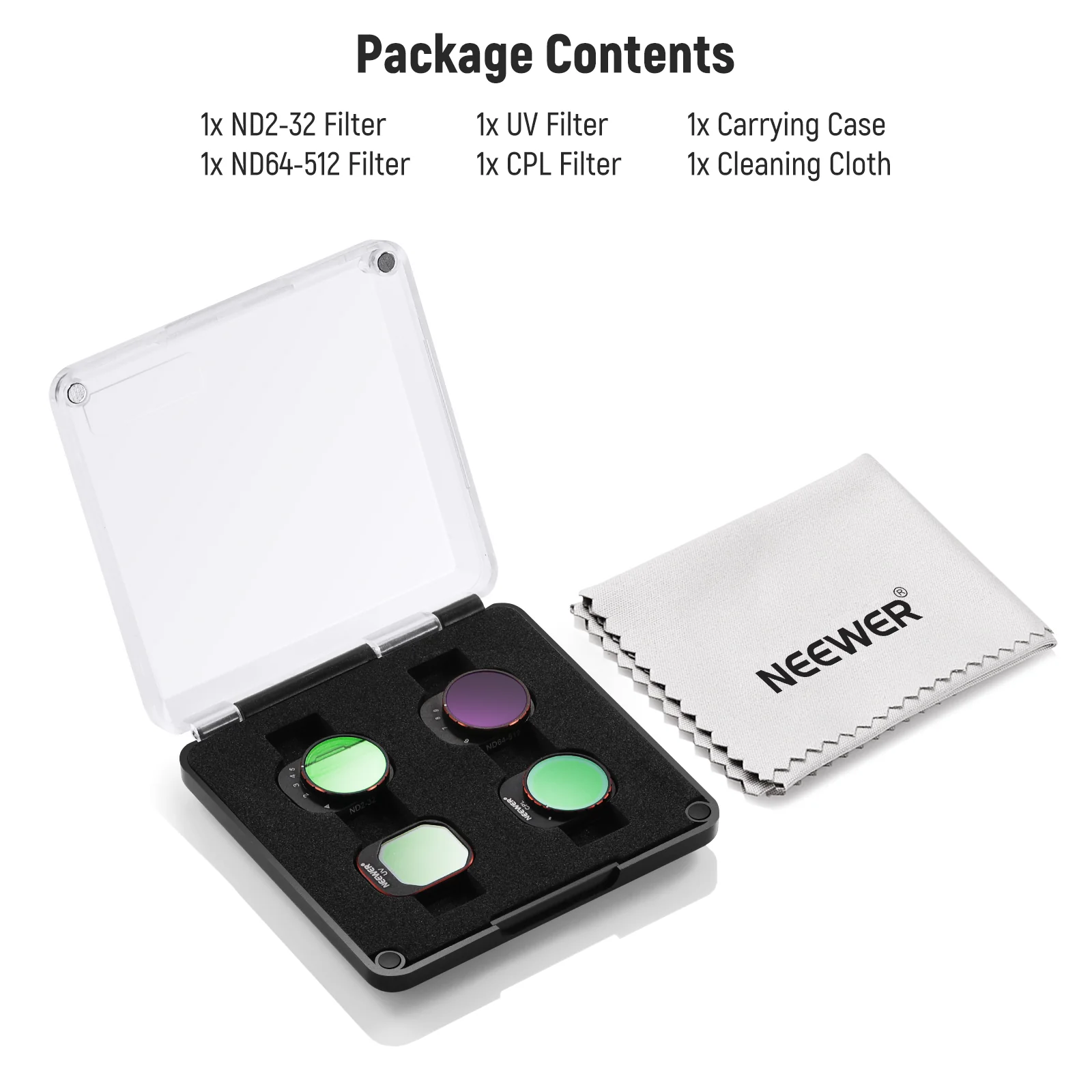 Filtros NEEWER regulables para MINI 4 PRO - Imagen 2